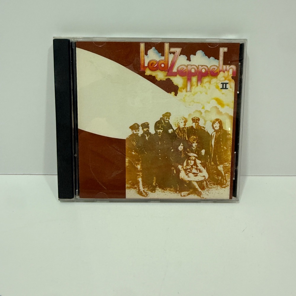 Led Zeppelin II CD Album Unisex OS Brown Good Rock Music 19127-2